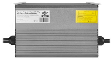 Зарядний пристрій для АКБ LogicPower LiFePO4 48V (58.4V)-80A-3840W-LED Gray (20311) 14237/36996 фото