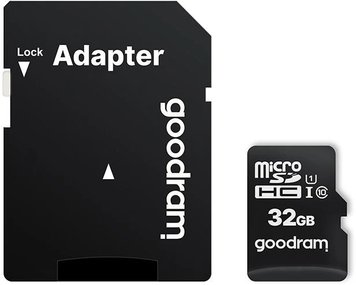 Карта пам'яті GoodRam microSDHC 32GB (M1AA-0320R12) 17258/47706 фото