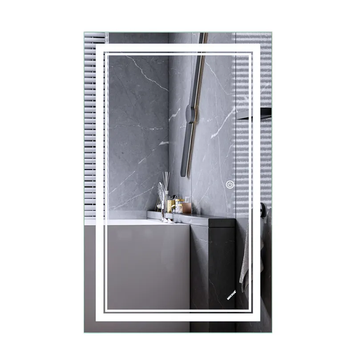 Зеркало Mixxus Premium QUADRO MR20-50x80-Reverse с Led Touch, Anti-fog, димером, регулятором яркости (MP6620) MP6620 фото