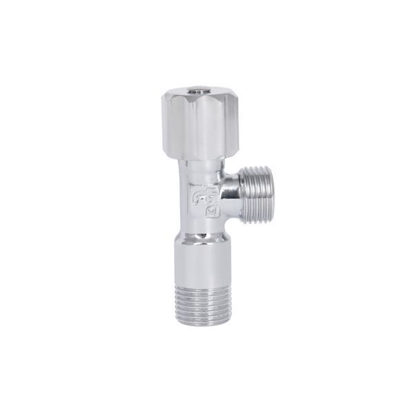 Кран угловой Thermo Alliance Standart (ручка шестигранник) с вент.буксой 1/2"Н х 1/2"Н SF3441515 SD00021097 фото