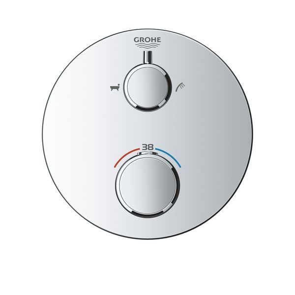 Термостат скрытого монтажа на 2 потребителя Grohe Grohtherm Convent. Concealed (24077000) 24077000 фото