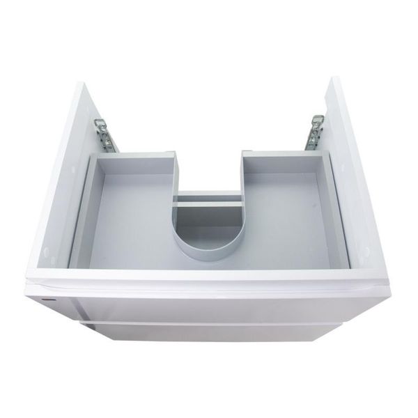 Комплект Qtap Albatross 605х725х460 White тумба підвісна + раковина врізна QT0172TP600D3060CW SD00036097 фото