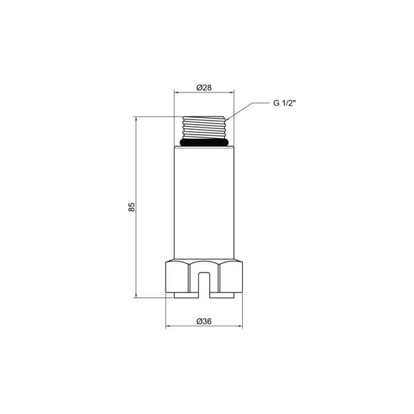 Заглушка "корок" PPR Thermo Alliance 1/2" НР SD00029209 фото