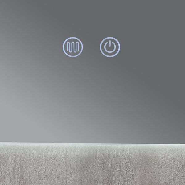 Зеркало Qtap Taurus (TA2) 1000&times;800 мм с LED-подсветкой Touch, с антизапотеванием, с диммером, рег. темп. цвета (3000-6500K) QTTAU100080048957 SD00055081 фото