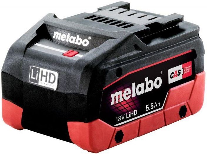 Акумулятор Metabo LiHD 18 В 5500 мАг Red (625368000) 49641/49207 фото