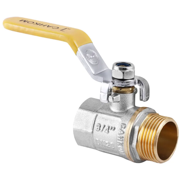 Кран кульовий СК 3/4" ГШВ YELLOW ART.607 (SK0103) SK0103 фото