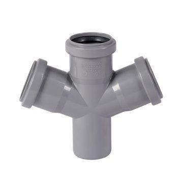 Крестовина канализационная Ostendorf-OSMA HT-System PLUS d50/50/50/50&times;67&deg; SD00057206 фото