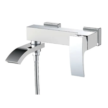 Смеситель для ванны Koer KB-41007-04 с коротким изливом (Цвет хром+белый) (KR5157) KR5157 фото