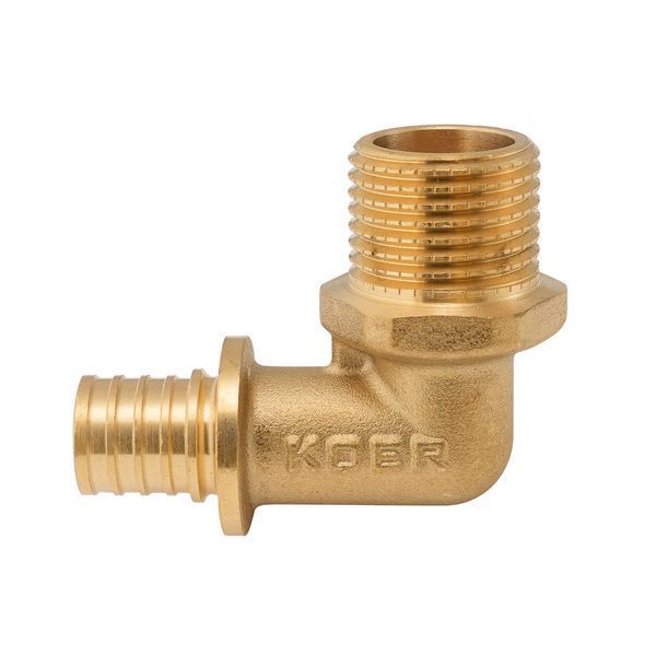 Уголок переходной с НР Koer KA.L06M-20 - 20(2.8mm) x 1/2"M (KR4875) KR4875 фото