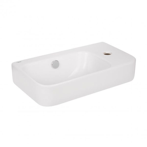 Раковина Qtap Tern 450х260х155 White з донним клапаном QT17115117RW SD00043863 фото