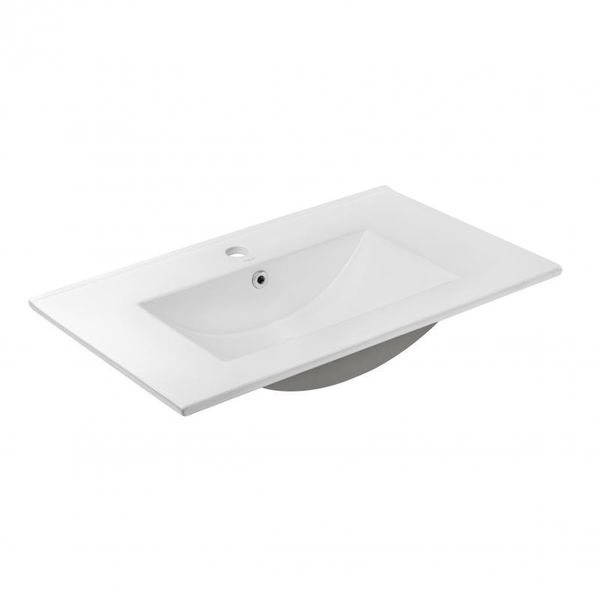 Комплект Qtap Albatross 710х825х460 White тумба підлогова + раковина врізна QT0171TN700D3070CW SD00043780 фото