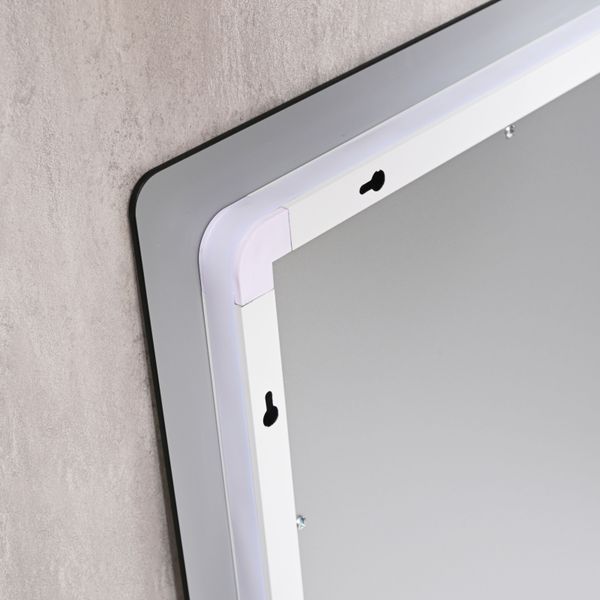Зеркало Qtap Taurus (TA2) 800&times;600 мм с LED-подсветкой Touch, с антизапотеванием, с диммером, рег. темп. цвета (3000-6500K) QTTAU8006004895 SD00055077 фото
