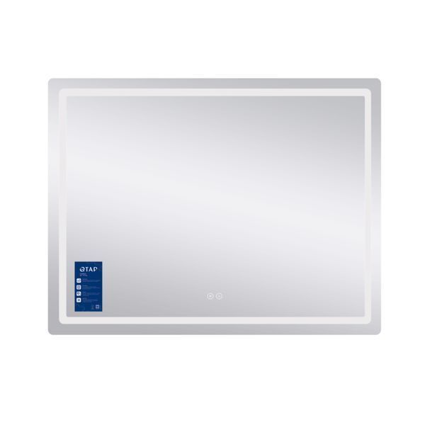 Зеркало Qtap Mideya (MI1) 1200х800 с LED-подсветкой Touch, с антизапотеванием, диммером, рег. яркости QT2078F12080 SD00054584 фото