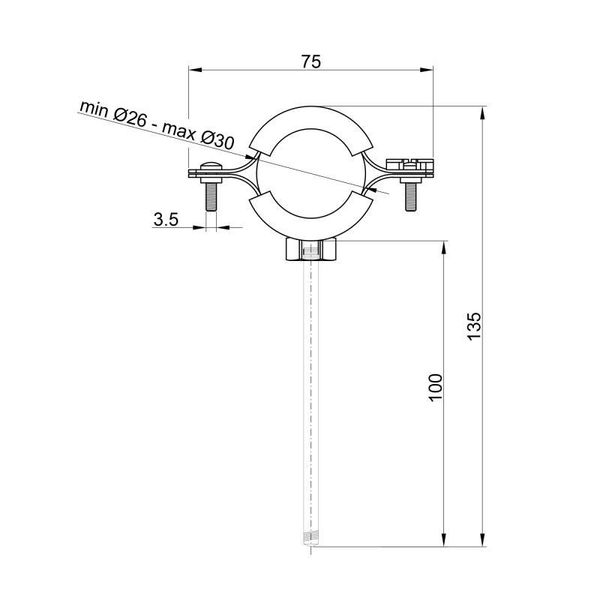 Хомут SD Plus 3/4" SD10020 SD00010510 фото