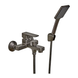 Смеситель для ванной Haiba Kubus 009 Euro Graphite (HB4007) HB4007 фото 1