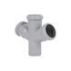 Крестовина канализационная Ostendorf-OSMA HT-System PLUS d50/50/50/50&times;67&deg; SD00057206 фото 3