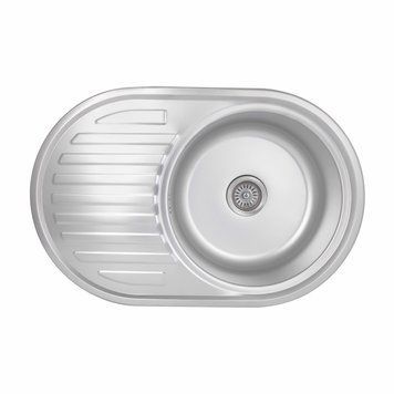 Кухонная мойка Brinex 7750 0,8 мм Micro Decor (BRIN7750MDEC08) SD00054095 фото