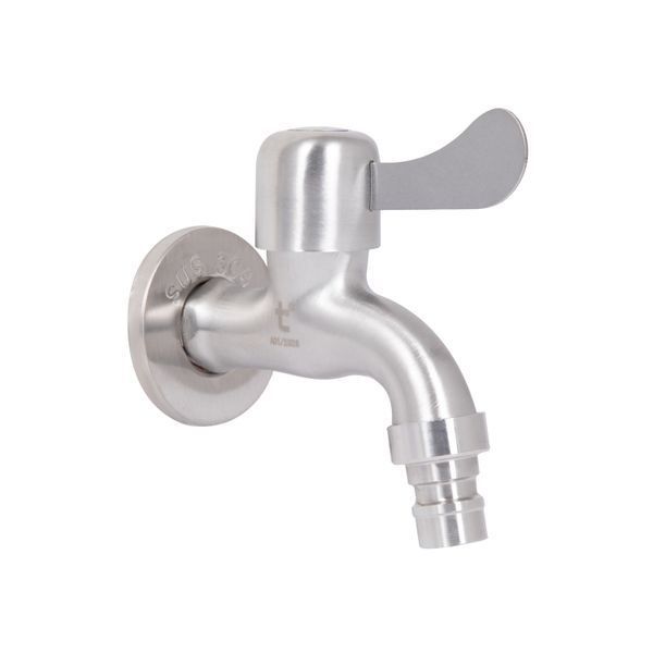 Кран шаровой поливочный Thermo Alliance Standart 1/2" нерж. TAS348W15SS SD00053547 фото