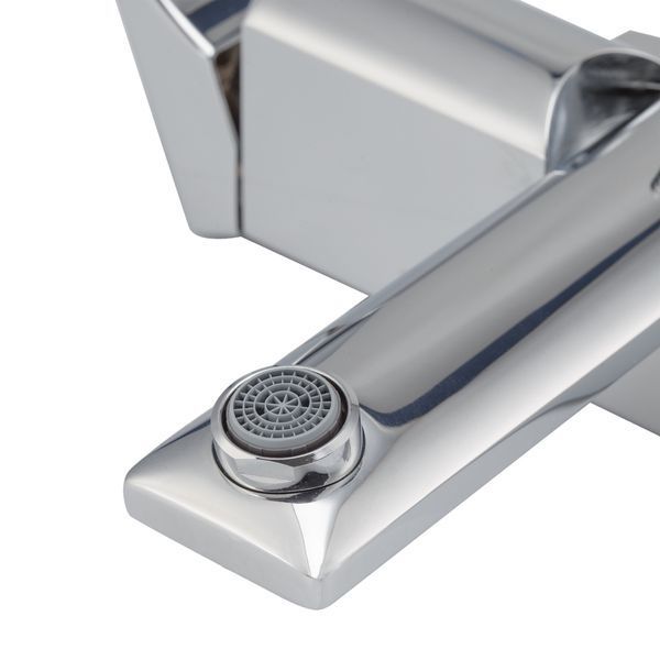 Змішувач для ванни з коротким виливом KOER KB-41010-01 (Колір хром) (KR3484) KR3484 фото
