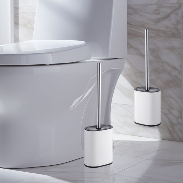 Йоржик для унітазу універсальний Mixxus Premium Diverse-TB0101 White колір білий (MI7064) MI7064 фото