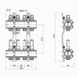 Коллектор Icma 1" 4 выхода, с расходомерами №K013 SD00005233 фото 2