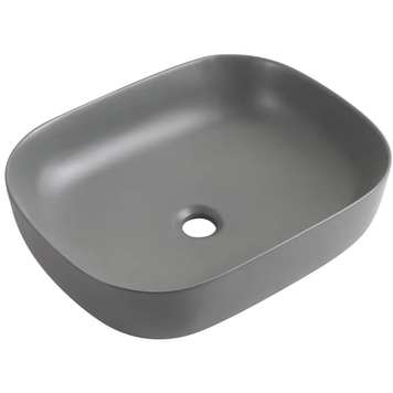 Раковина накладная Mixxus Premium DIVERSE-0115 GRAY 490x395x135mm (MP6650) MP6650 фото