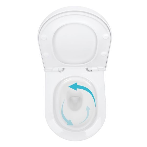 Унітаз підвісний Qtap Robin ML Ultra Quiet 490x365x325&nbsp;мм, з сидінням Soft-close MagLock, White QTROBML26W49621 SD00055745 фото