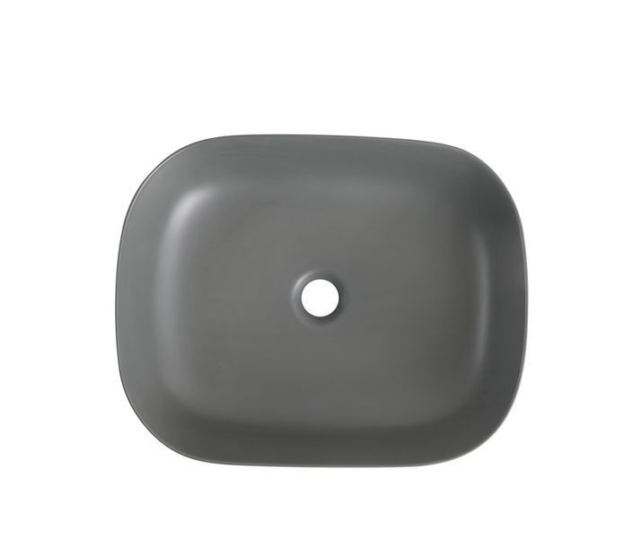Раковина накладна MIXXUS PREMIUM DIVERSE-0115 GRAY 490x395x135mm (MP6650) MP6650 фото