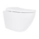 Унітаз підвісний Qtap Robin ML Ultra Quiet 490x365x325&nbsp;мм, з сидінням Soft-close MagLock, White QTROBML26W49621 SD00055745 фото 9