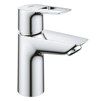 Однорычажный смеситель для раковины S-Size Grohe BauLoop New с нажимным донным клапаном (23878001) 23878001 фото