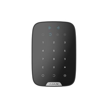 Бездротова сенсорна клавіатура Ajax KeyPad Plus Black 13632/13505 фото