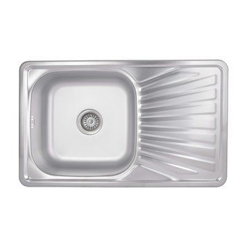Кухонная мойка Brinex 7848 0,8 мм Satin (BRIN7848SAT08) SD00054099 фото