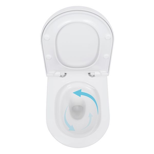 Унитаз подвесной Qtap Scorpio ML Ultra Quiet 490&times;365&times;325 мм, с сиденьем Soft-close MagLock, White QTSCOML26W49622 SD00055746 фото