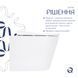 Унитаз подвесной Qtap Scorpio ML Ultra Quiet 490&times;365&times;325 мм, с сиденьем Soft-close MagLock, White QTSCOML26W49622 SD00055746 фото 12
