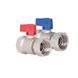Комплект кранов шаровых Thermo Alliance Standart 1"ВВ прямой, PN40, с накидной гайкой TAS262RBW25 SD00054733 фото 2