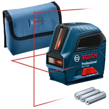 Нівелір лазерний Bosch GLL 2-10 Professional Blue (0601063L00) 18473/48803 фото