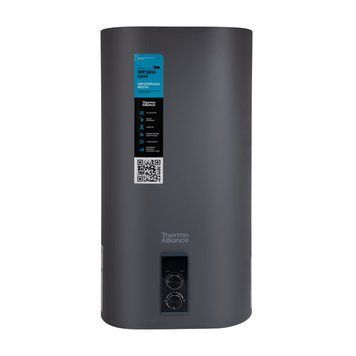 Водонагреватель электрический Thermo Alliance 80 л, Grey, плоский вертикальный, сухой ТЭН 2 кВт (0,8+1,2) DT80V20GPDD2G SD00055142 фото