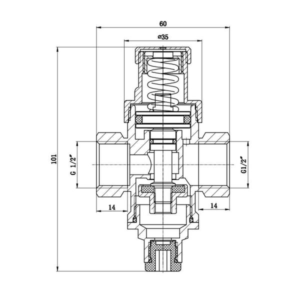 Редуктор SD Forte 1/2" SF241W15 SD00021156 фото