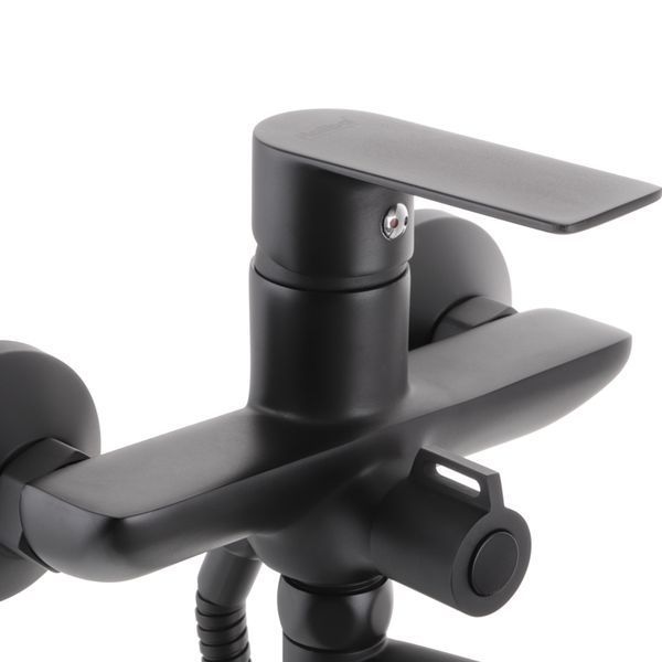Змішувач для ванни HAIBA ALEX 006 EURO BLACK (Колір чорний) (HB3925) HB3925 фото