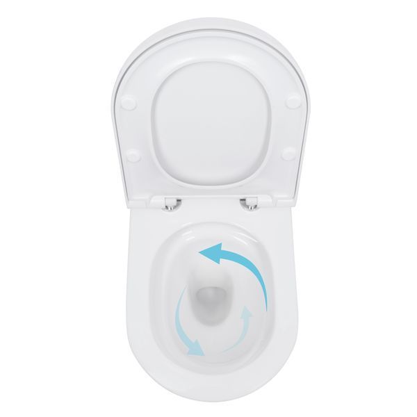 Унитаз подвесной Qtap Scorpio ML Ultra Quiet 520&times;365&times;365 мм, с сиденьем Soft-close MagLock, White QTSCOML26W49624 SD00055748 фото