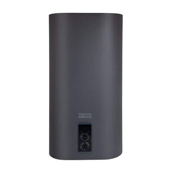 Водонагрівач електричний Thermo Alliance 80 л, Grey, плоский вертикальний, сухий ТЕН 2 кВт (0,8+1,2) DT80V20GPDD2G SD00055142 фото
