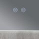 Зеркало Qtap Taurus (TA1) 800&times;700 мм с LED-подсветкой Touch, с антизапотеванием, с диммером, рег. темп. цвета (3000-6500K) QTTAU80070048954 SD00055078 фото 12