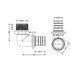 Кут натяжний Icma №1036 d20х2,8-3/4"З 851036AEGW05 SD00053884 фото 6