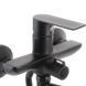 Змішувач для ванни HAIBA ALEX 006 EURO BLACK (Колір чорний) (HB3925) HB3925 фото 2
