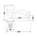 Кран на одну воду для раковины Brinex BW 0221 SD00033041 фото 8