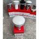 Донный клапан для раковины Koer PW-07-11 1 1/4'' с переливом автоматический СLICK-СLACK (Белая керам.накл.) (KR5784) KR5784 фото 7