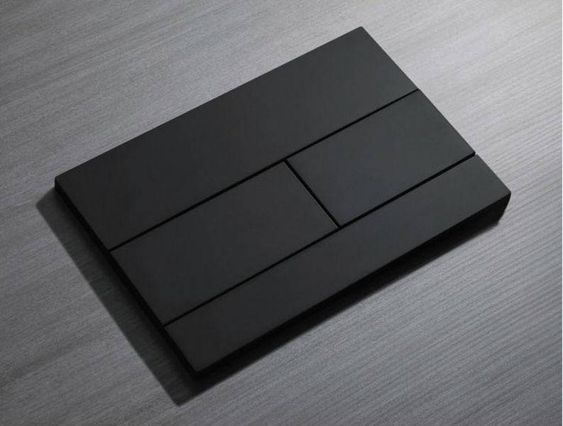 Панель смыва Koer KT-0603-05 240x160x10mm пластиковая, линейная кнопка (KR5320) KR5320 фото