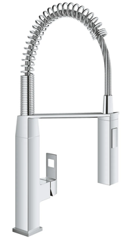 Смеситель для кухни с гибким изливом Grohe Eurocube (31395000) 31395000 фото