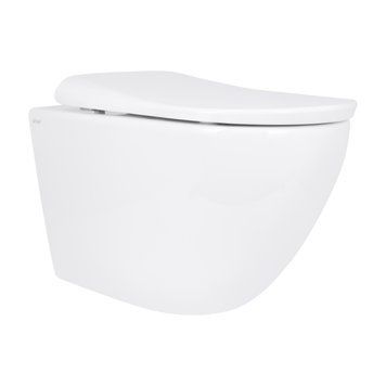 Унітаз підвісний Qtap Robin ML Ultra Quiet 520x365x365&nbsp;мм, з сидінням Soft-close MagLock, White QTROBML26W49623 SD00055747 фото