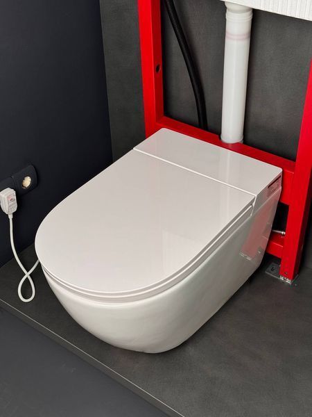 Комплект: Koer TB-0301 Smart Унитаз-биде подвесной TB-0101 с электронным управлением + Инсталляция KT-0409 + панель KT-0609-01 Chrome (KR6116) KR6116 фото